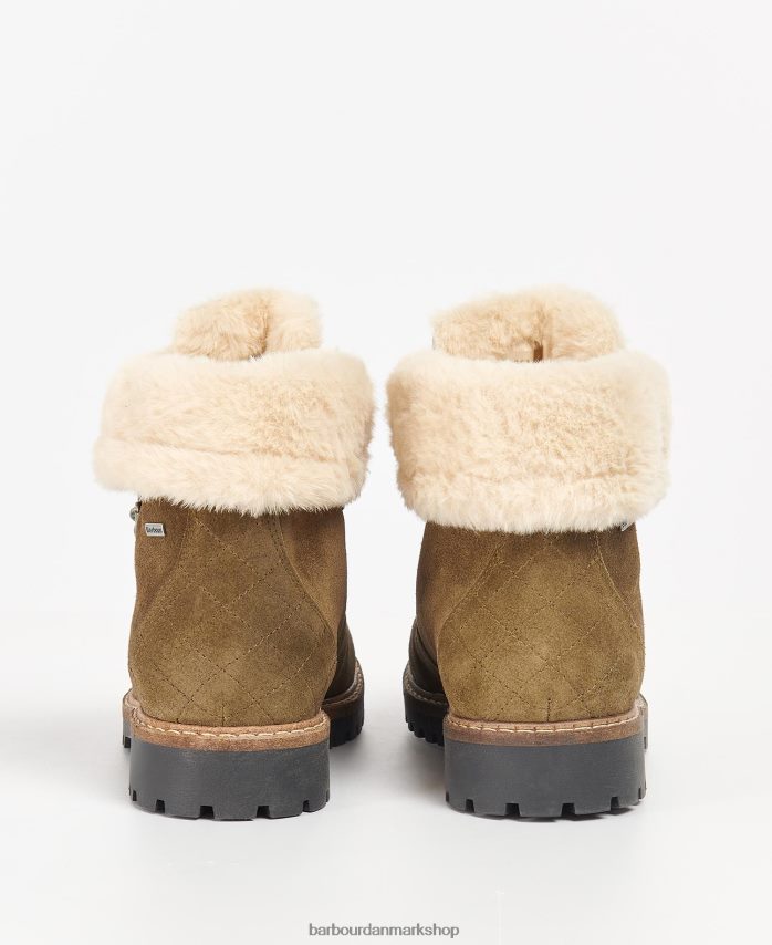 kaki paisley støvler BR2BR22080 Kvinder Barbour fodtøj