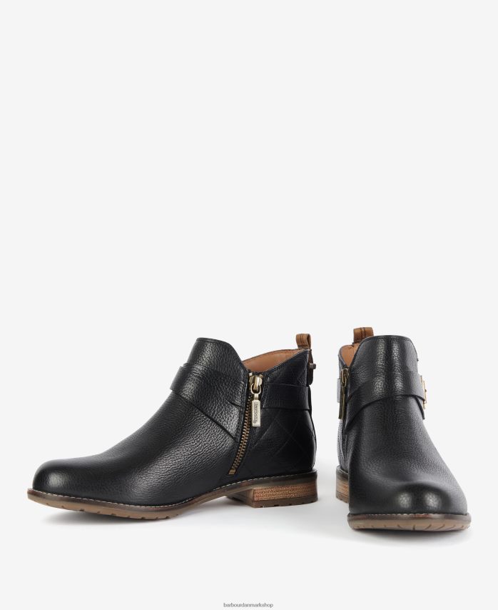 klassisk sort darlene bæltestøvler BR2BR22078 Kvinder Barbour fodtøj
