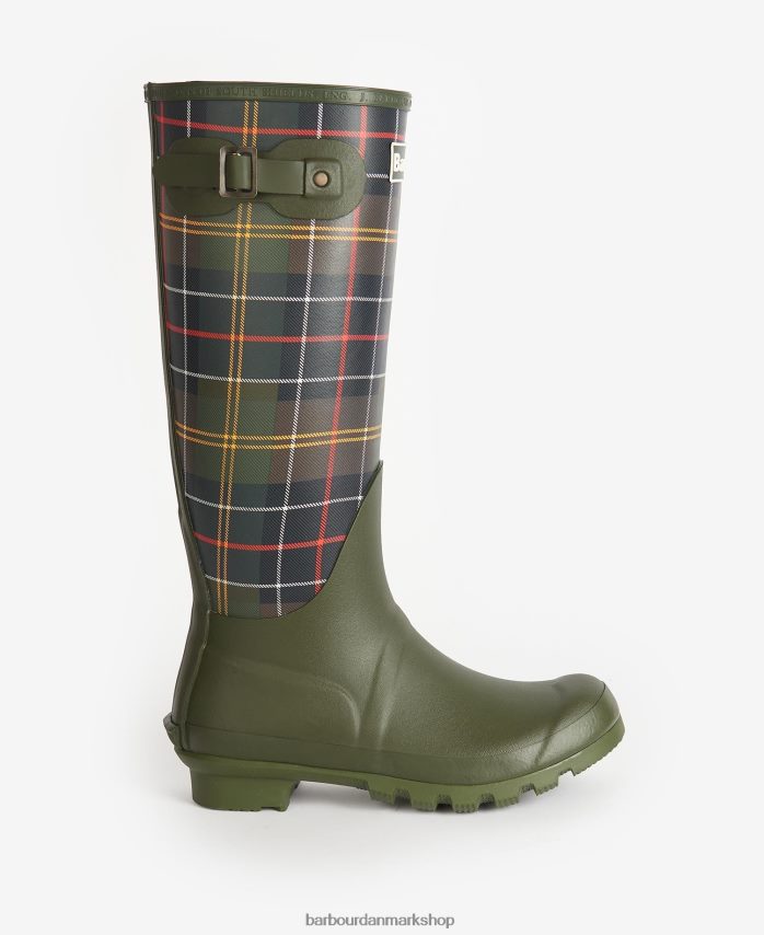 klassisk tartan tartan bede gummistøvler BR2BR22171 Kvinder Barbour fodtøj