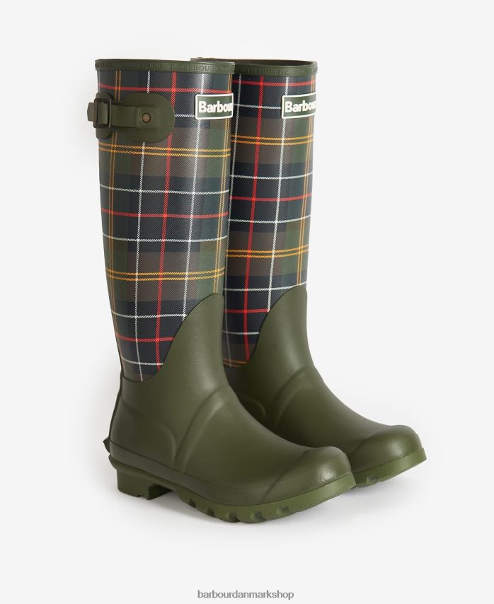 klassisk tartan tartan bede gummistøvler BR2BR22171 Kvinder Barbour fodtøj