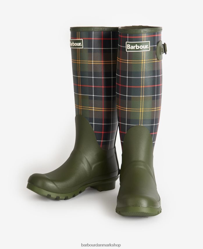klassisk tartan tartan bede gummistøvler BR2BR22171 Kvinder Barbour fodtøj