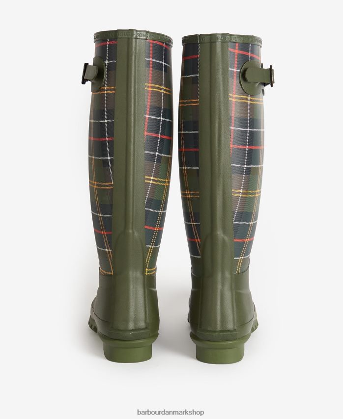 klassisk tartan tartan bede gummistøvler BR2BR22171 Kvinder Barbour fodtøj
