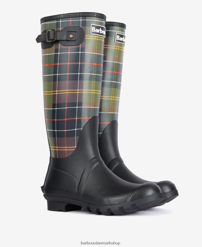 klassisk tartan tartan bede gummistøvler BR2BR22172 Kvinder Barbour fodtøj