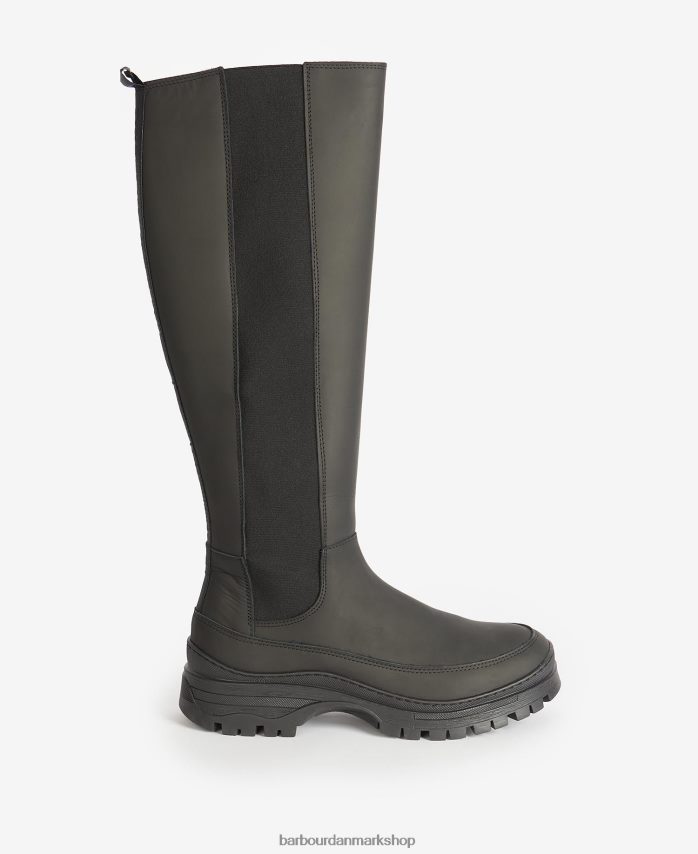 mørk kaki podiestøvler BR2BR22068 Kvinder Barbour fodtøj