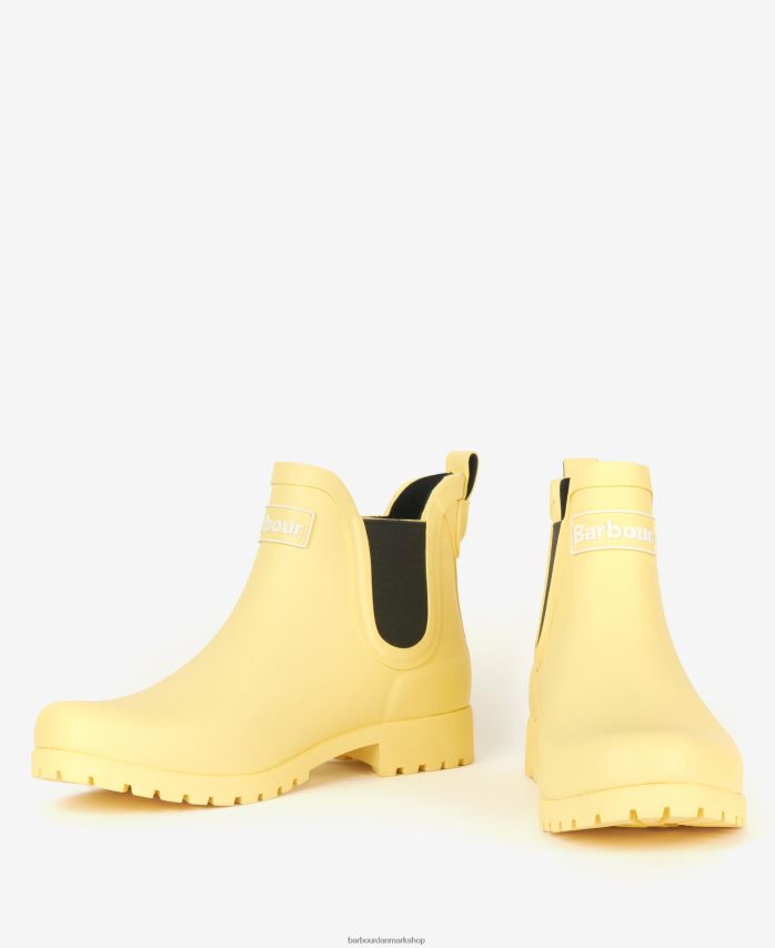 marineblå blomster wilton gummistøvler BR2BR22168 Kvinder Barbour fodtøj