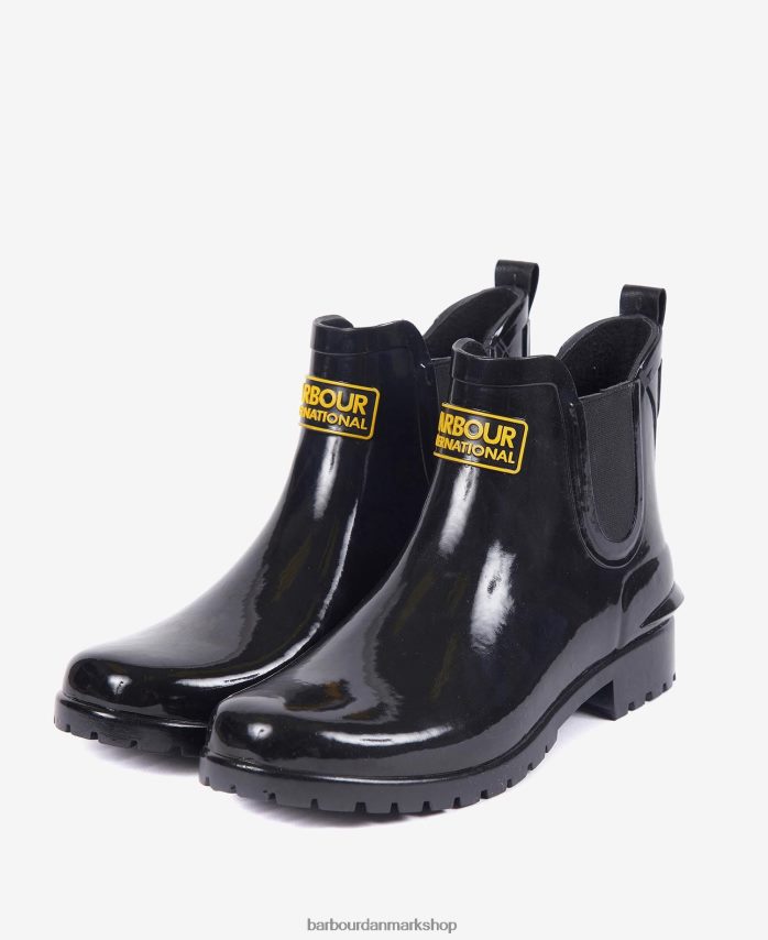 sort assen chelsea wellingtons BR2BR22160 Kvinder Barbour fodtøj