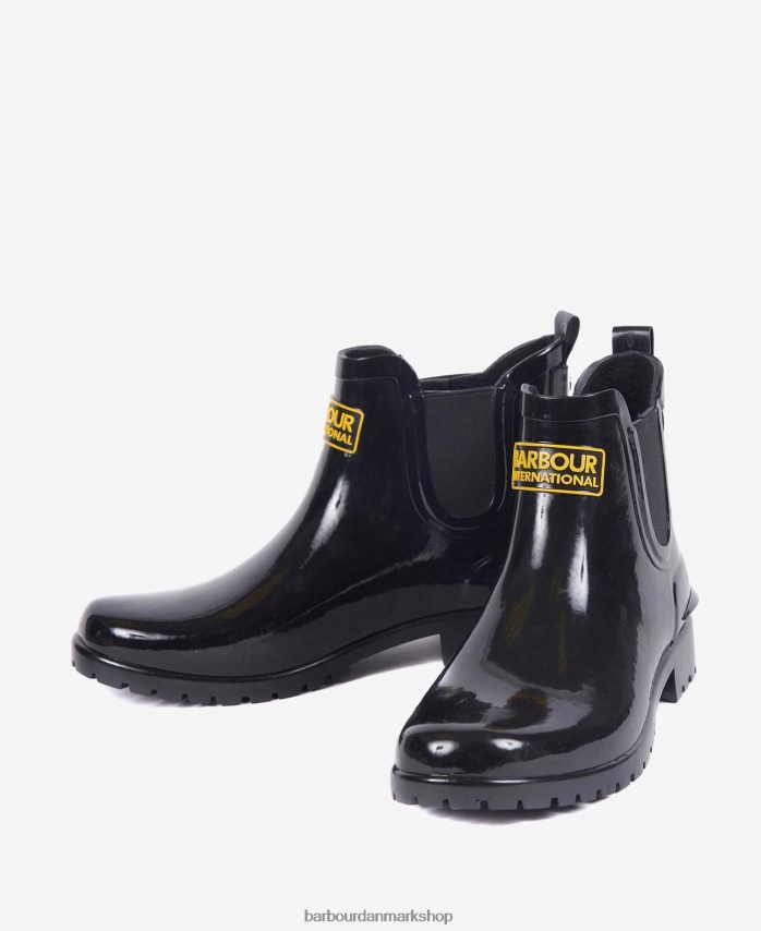 sort assen chelsea wellingtons BR2BR22160 Kvinder Barbour fodtøj