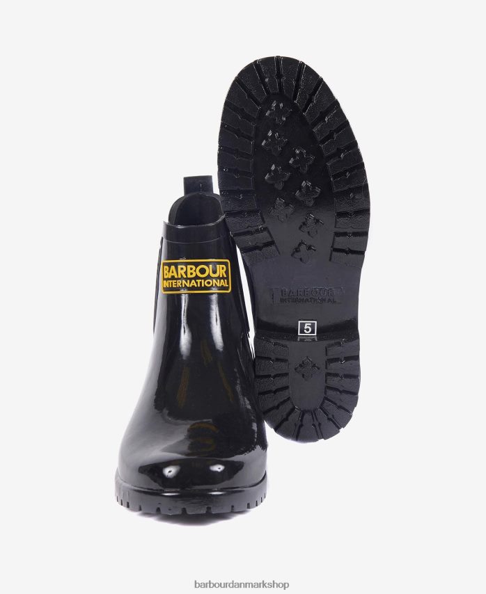 sort assen chelsea wellingtons BR2BR22160 Kvinder Barbour fodtøj