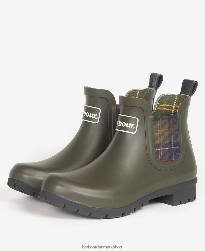 sort kingham wellingtons BR2BR22159 Kvinder Barbour fodtøj