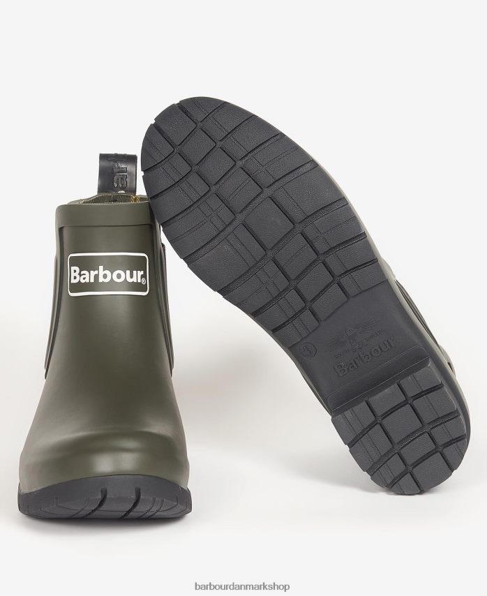sort kingham wellingtons BR2BR22159 Kvinder Barbour fodtøj