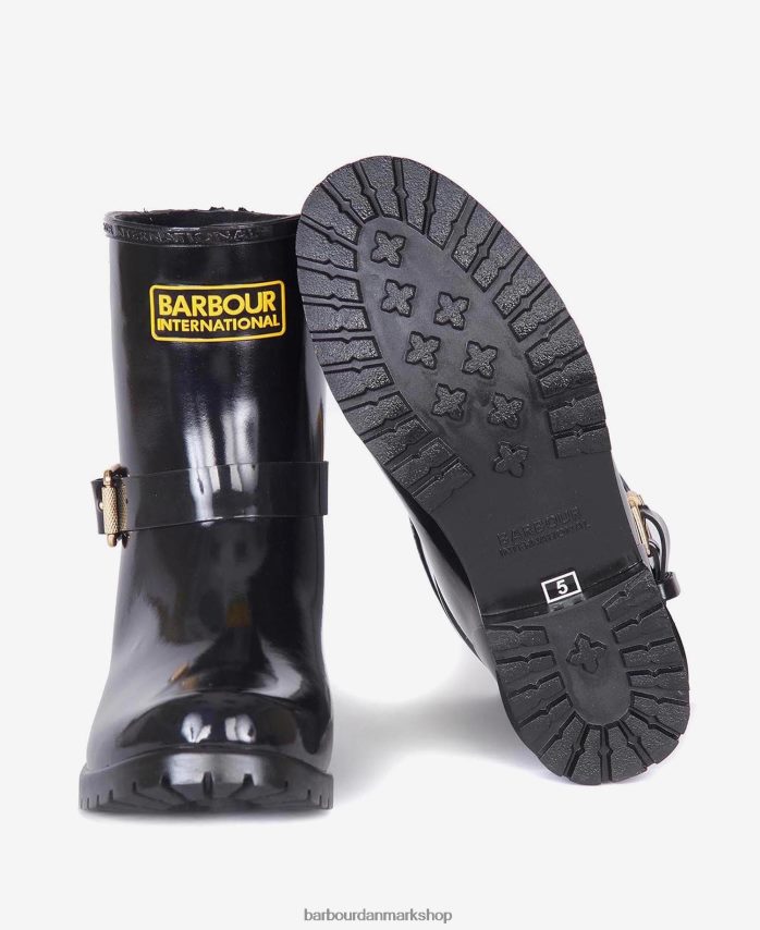 sort mugello gummistøvler BR2BR22165 Kvinder Barbour fodtøj