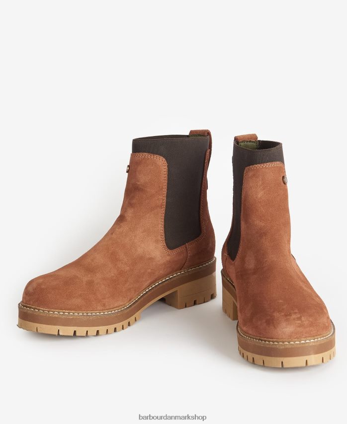 taupe dixie støvler BR2BR22061 Kvinder Barbour fodtøj