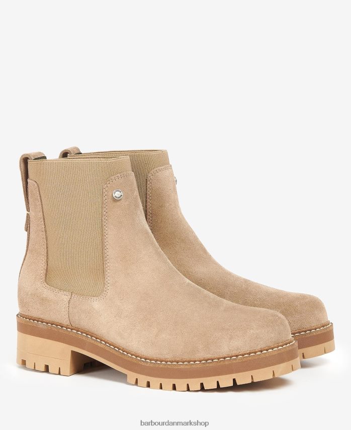 taupe dixie støvler BR2BR22084 Kvinder Barbour fodtøj