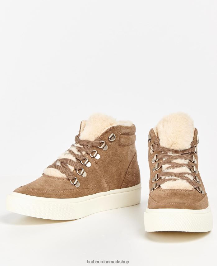 taupe minnie støvler BR2BR22081 Kvinder Barbour fodtøj