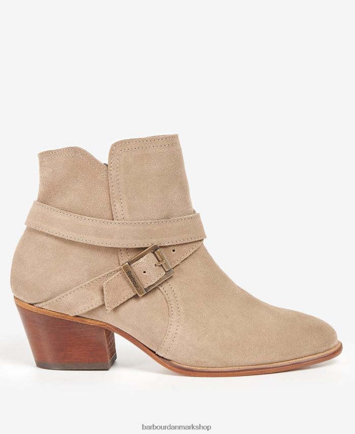 taupe ruskind nives støvler BR2BR22055 Kvinder Barbour fodtøj