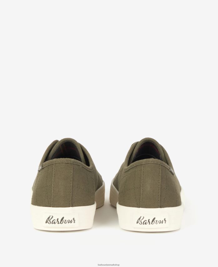 ecru/gummi portree lærredssko BR2BR22135 Kvinder Barbour fodtøj