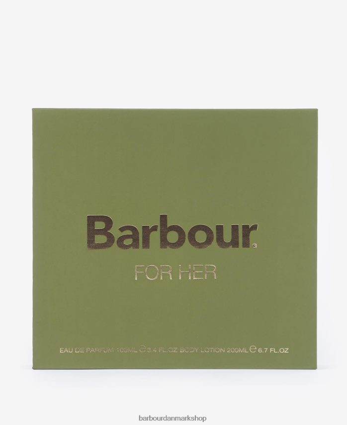 klassisk grøn for hendes parfume ferie duo gavesæt BR2BR22414 Kvinder Barbour tilbehør