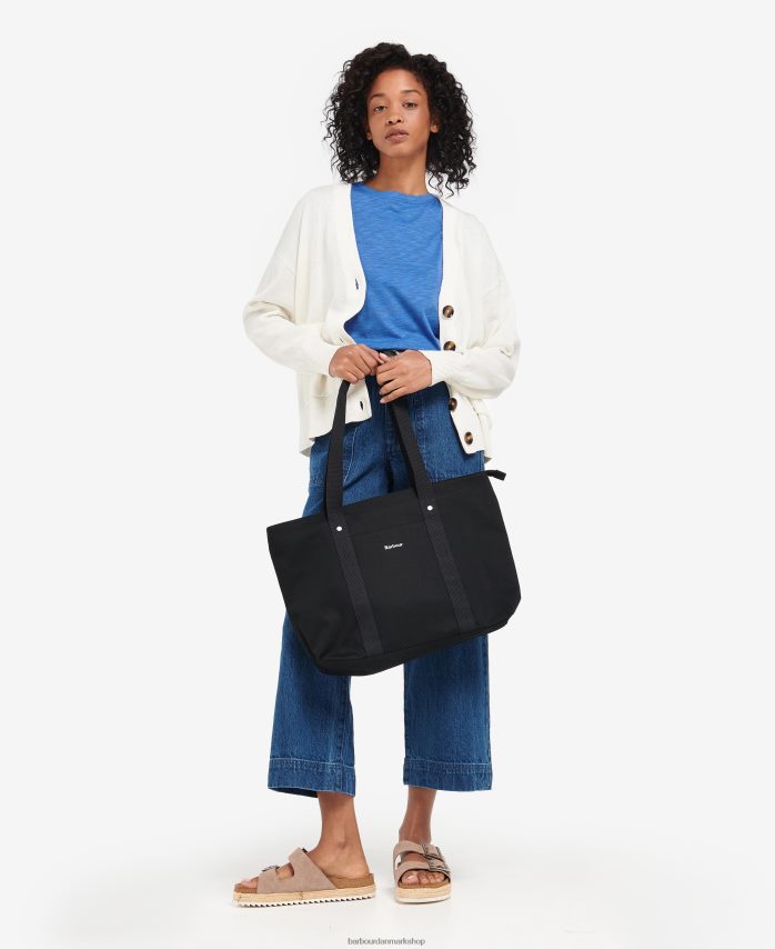 klassisk sort olivia mulepose BR2BR22391 Kvinder Barbour tilbehør
