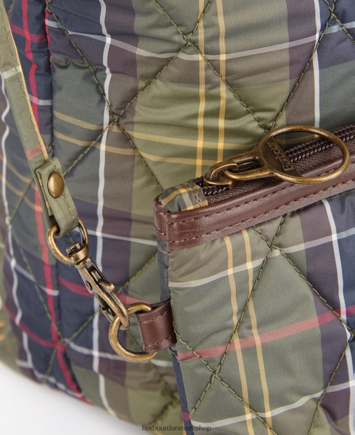 klassisk tartan Wetherham quiltet tartan-tote BR2BR22407 Kvinder Barbour tilbehør
