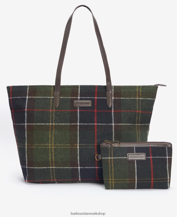klassisk tartan tasche witford tartan tote BR2BR22394 Kvinder Barbour tilbehør