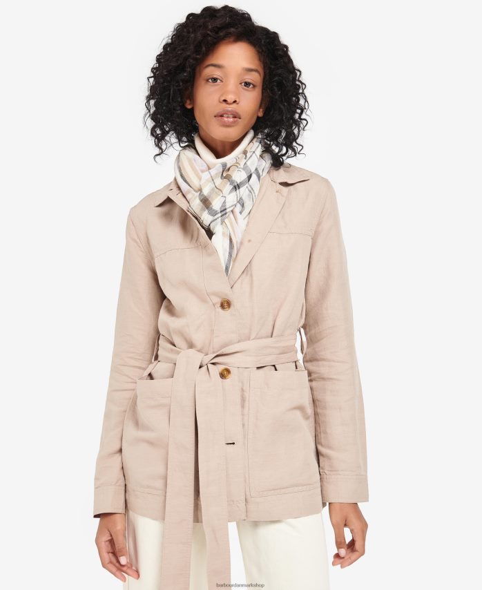 hviske hvid erin tartan tørklæde BR2BR22444 Kvinder Barbour tilbehør