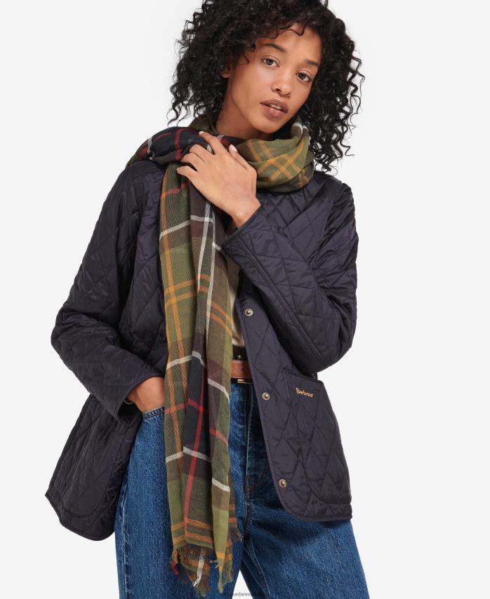 klassisk christie tartan wrap BR2BR22446 Kvinder Barbour tilbehør