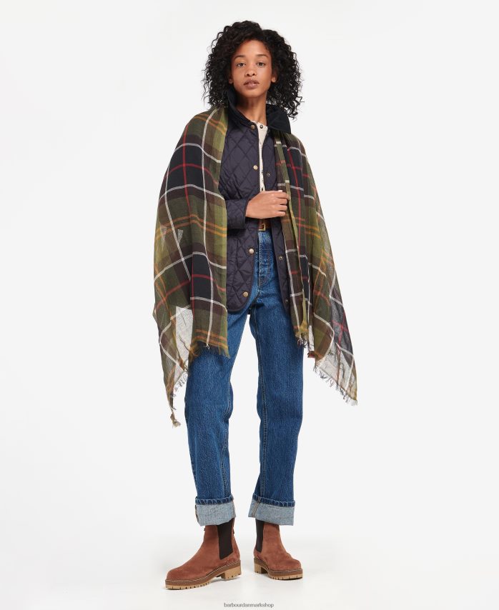 klassisk christie tartan wrap BR2BR22446 Kvinder Barbour tilbehør