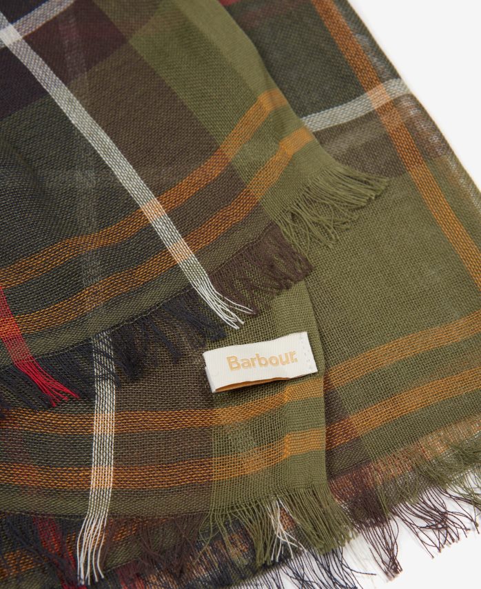 klassisk christie tartan wrap BR2BR22446 Kvinder Barbour tilbehør