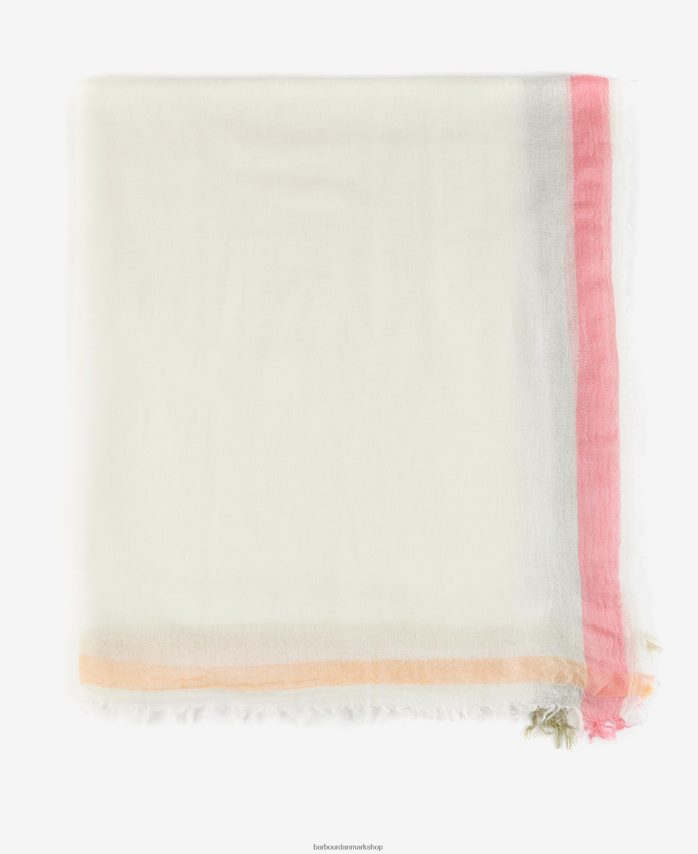 røllike/multi blackett border check wrap BR2BR22463 Kvinder Barbour tilbehør