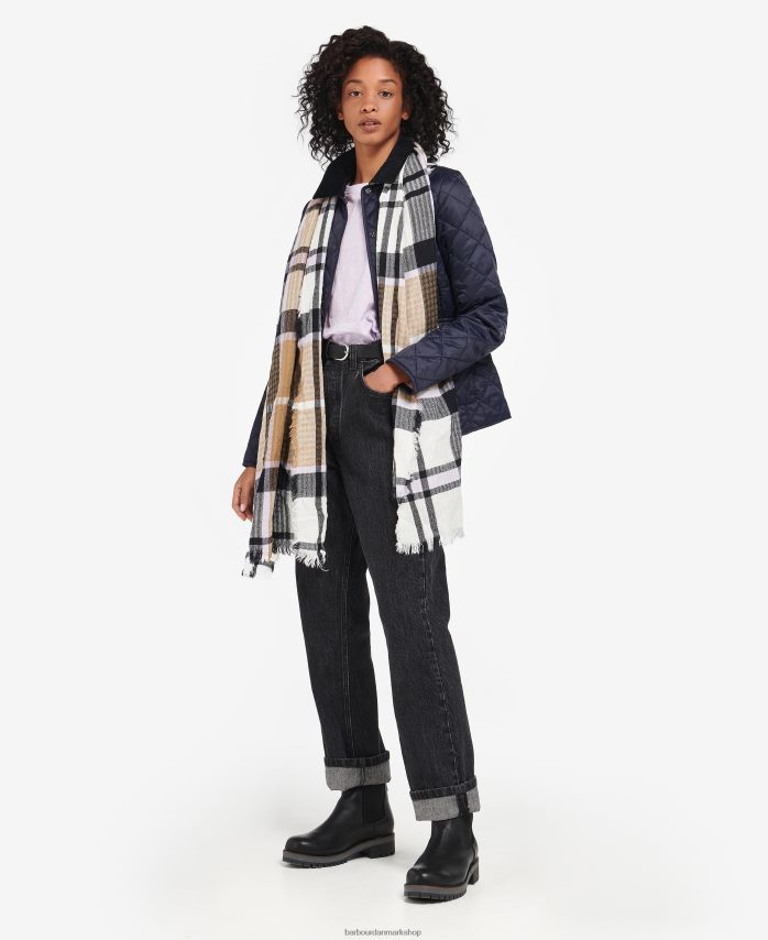 skyttegrav/flåde tro tartan wrap BR2BR22457 Kvinder Barbour tilbehør