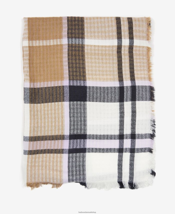 skyttegrav/flåde tro tartan wrap BR2BR22457 Kvinder Barbour tilbehør