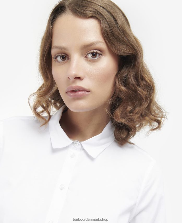 hvid/indigo tartan derwent skjorte BR2BR21597 Kvinder Barbour tøj