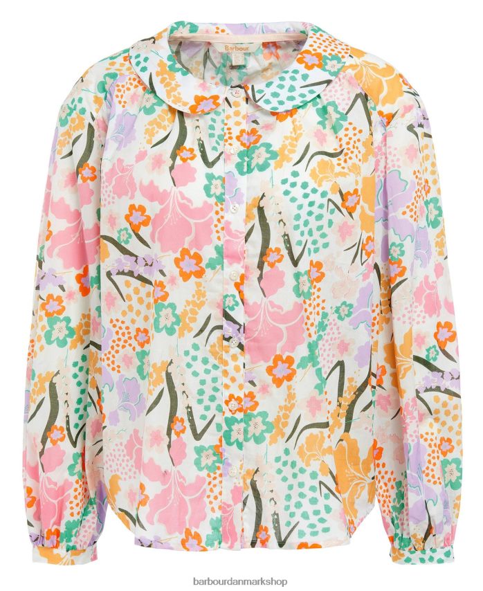 klassisk multi delphinium skjorte BR2BR21624 Kvinder Barbour tøj