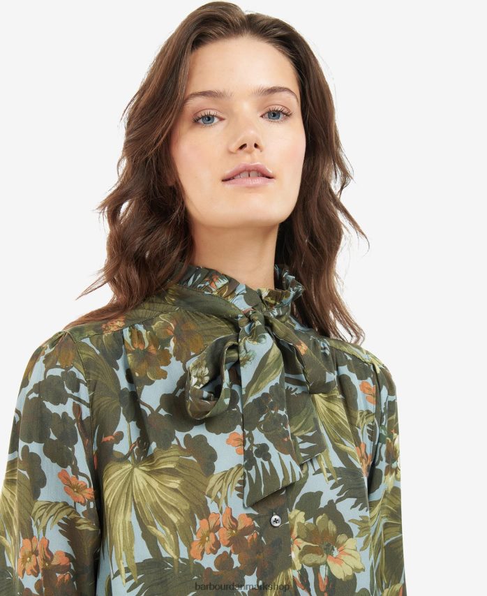 limerence/himmel boheme skjorte BR2BR21640 Kvinder Barbour x House of Hackney tøj