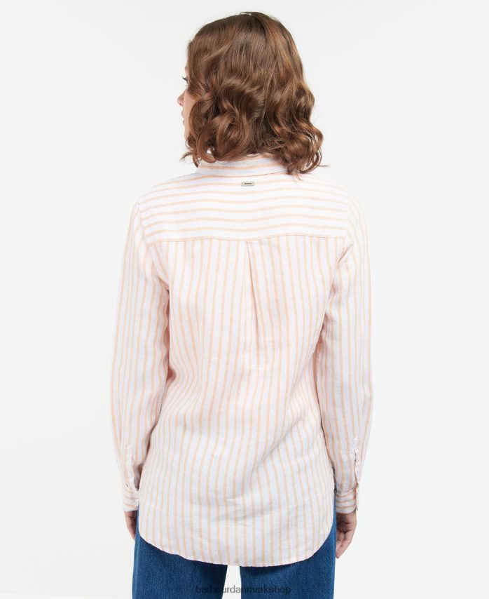 pink punch marine skjorte BR2BR21618 Kvinder Barbour tøj