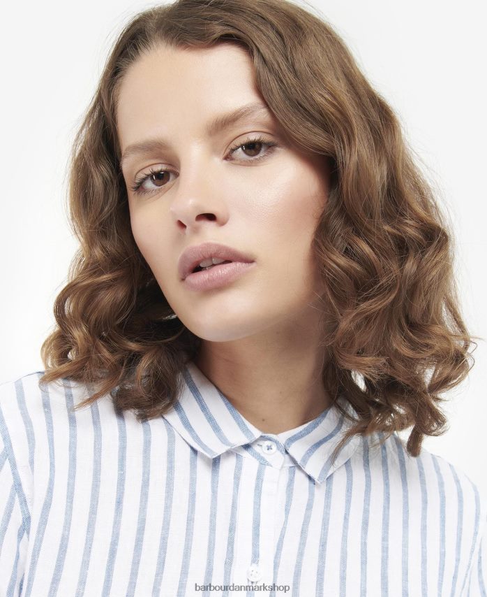 pink punch marine skjorte BR2BR21638 Kvinder Barbour tøj