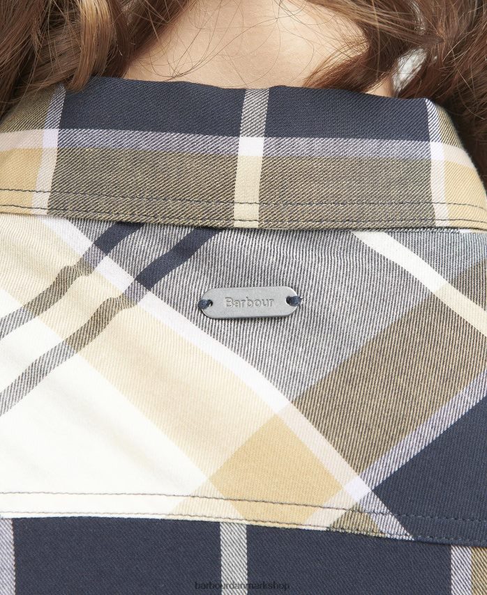 poppel tartan bredon skjorte BR2BR21626 Kvinder Barbour tøj
