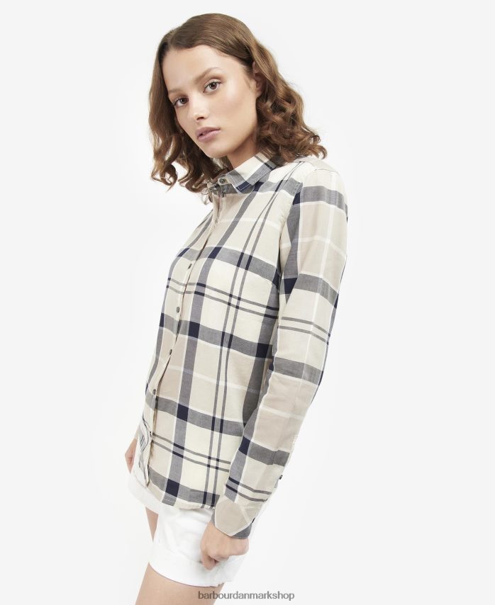poppel tartan bredon skjorte BR2BR21639 Kvinder Barbour tøj