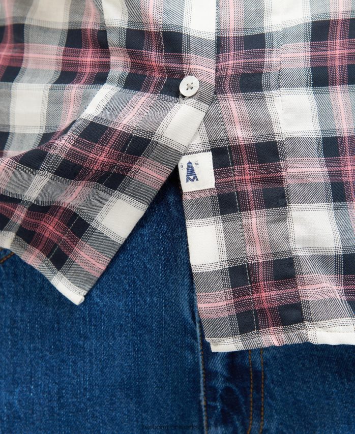 sky/flådekontrol perle skjorte BR2BR21627 Kvinder Barbour tøj