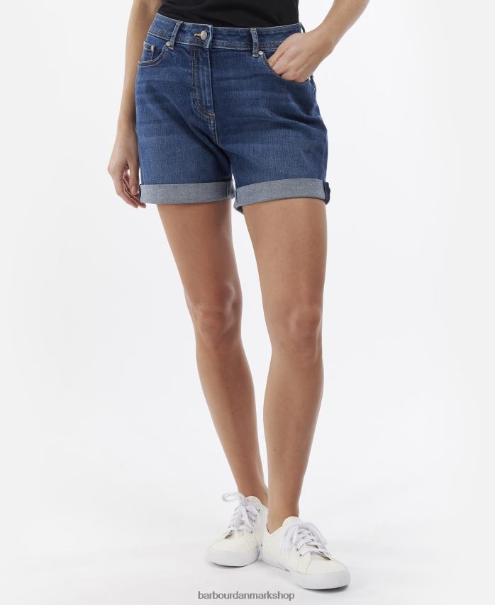 ecru maddison denimshorts BR2BR21762 Kvinder Barbour tøj