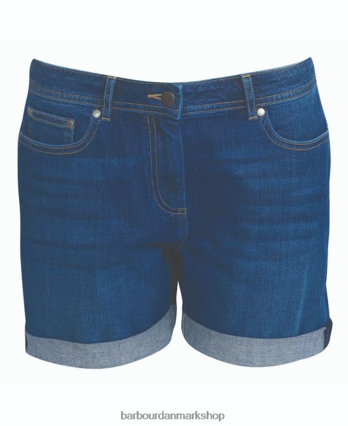 ecru maddison denimshorts BR2BR21762 Kvinder Barbour tøj