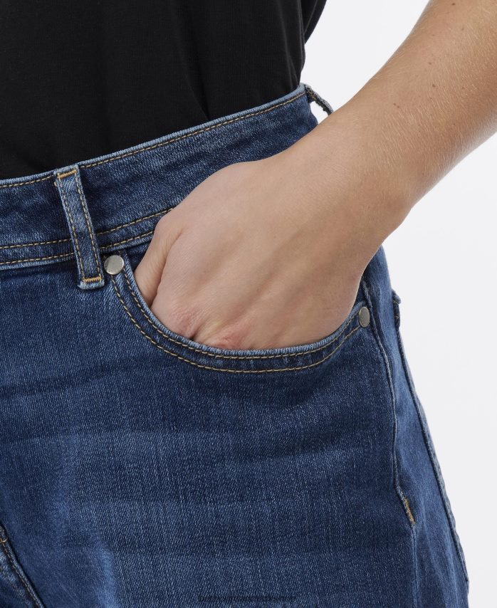 ecru maddison denimshorts BR2BR21762 Kvinder Barbour tøj