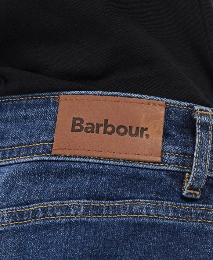 ecru maddison denimshorts BR2BR21762 Kvinder Barbour tøj