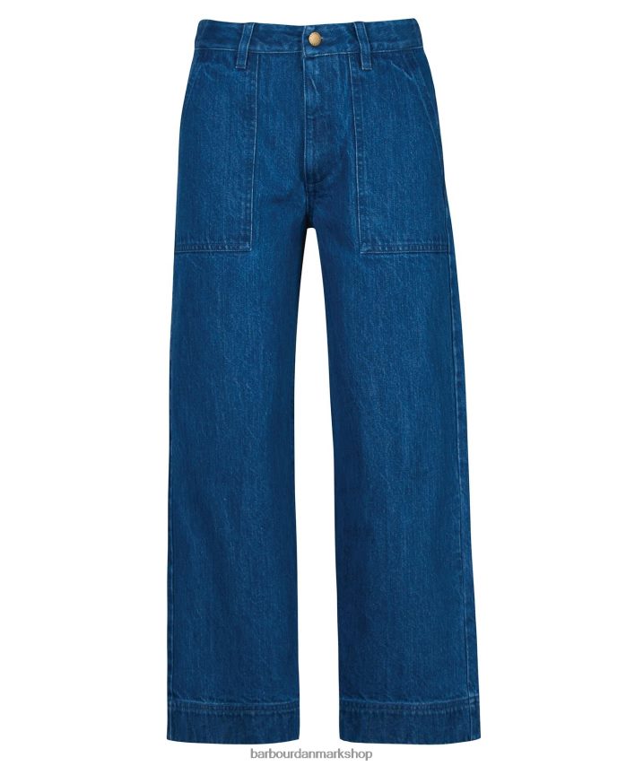 ecru southport cropped jeans BR2BR21770 Kvinder Barbour tøj