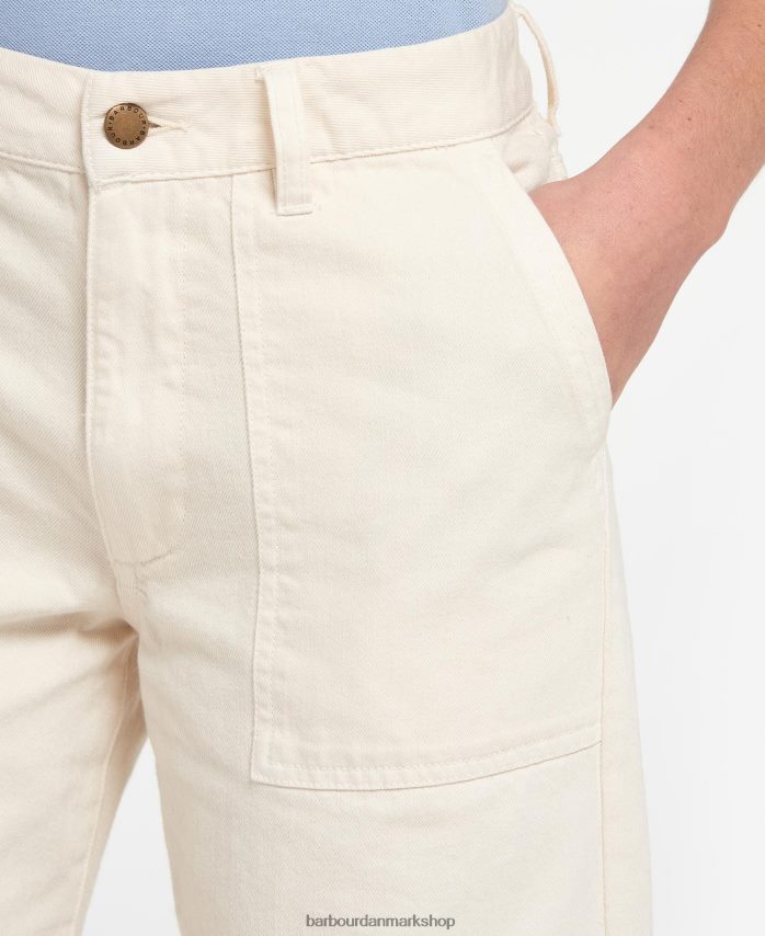 ecru southport cropped jeans BR2BR21773 Kvinder Barbour tøj
