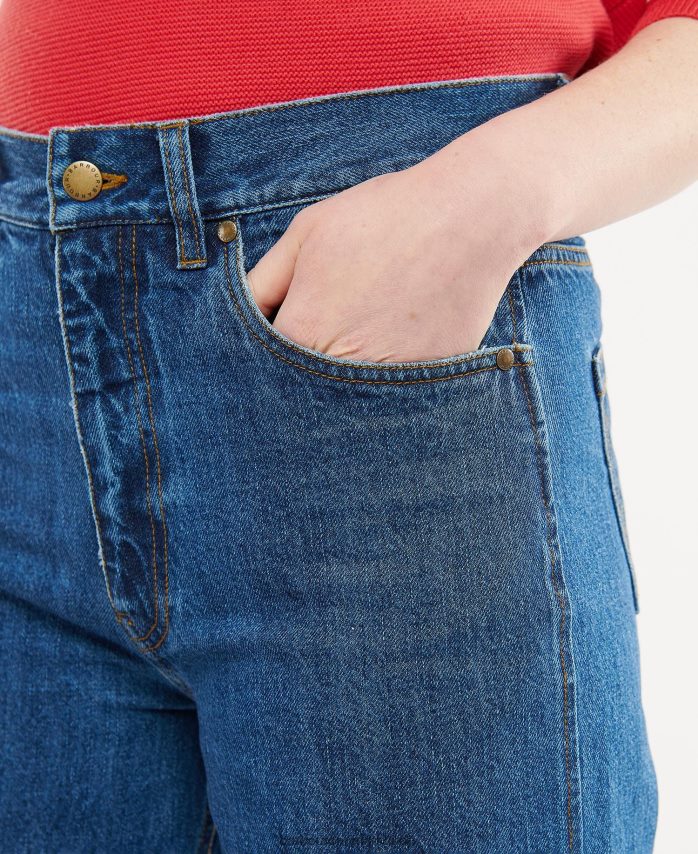 ecru westbury barrel ben jeans BR2BR21779 Kvinder Barbour tøj