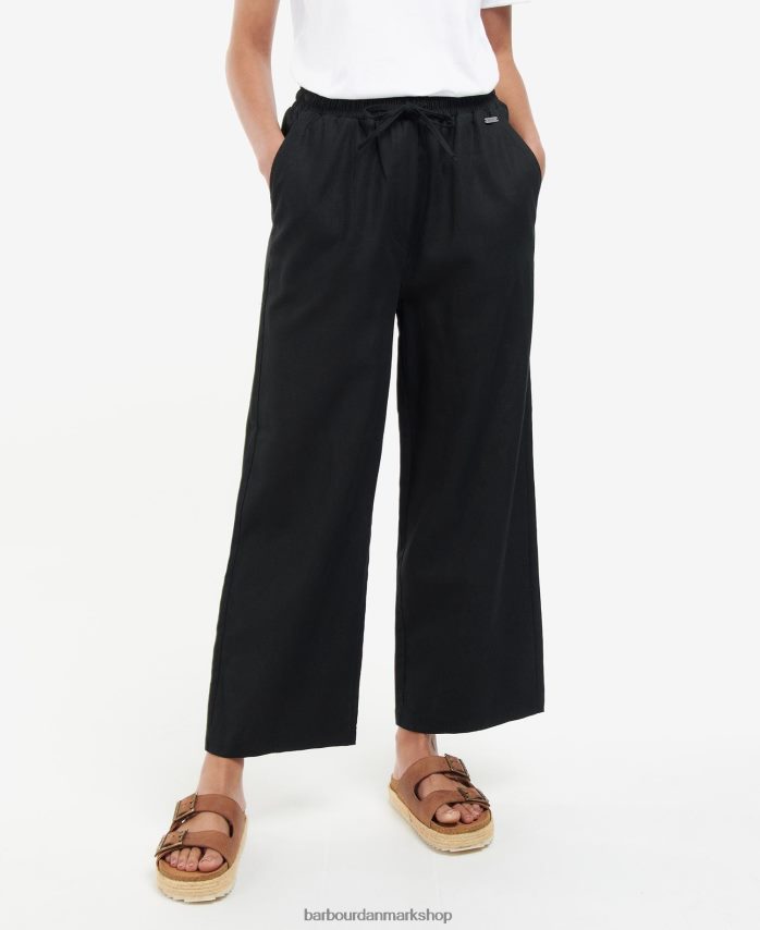 hvid christie bukser BR2BR21802 Kvinder Barbour tøj