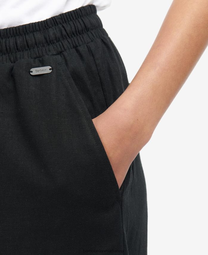 hvid christie bukser BR2BR21802 Kvinder Barbour tøj