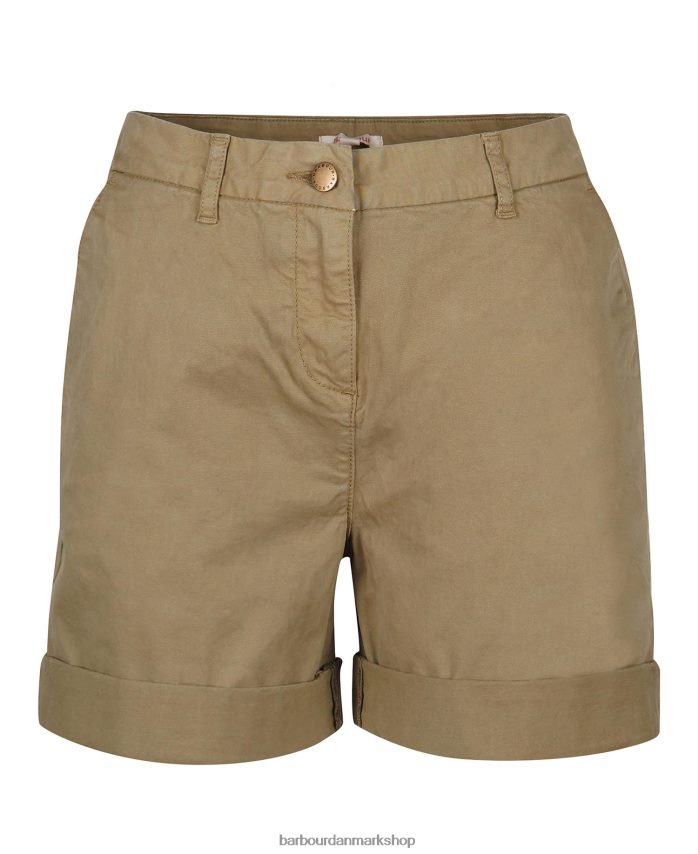 klassisk hvid chino shorts BR2BR21764 Kvinder Barbour tøj