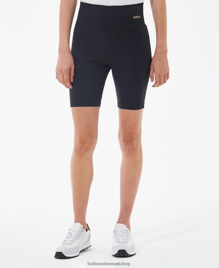 klassisk sort halton shorts BR2BR21790 Kvinder Barbour tøj